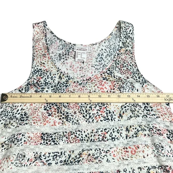 Ariat Women's Sweet Spring Dress-Multi animal‎ print NWOT size Medium - Picture 4 of 9